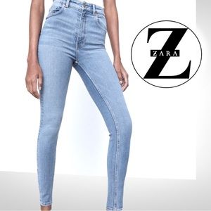 ZARA Trafaluc Light Wash Skinny Jeans NWT